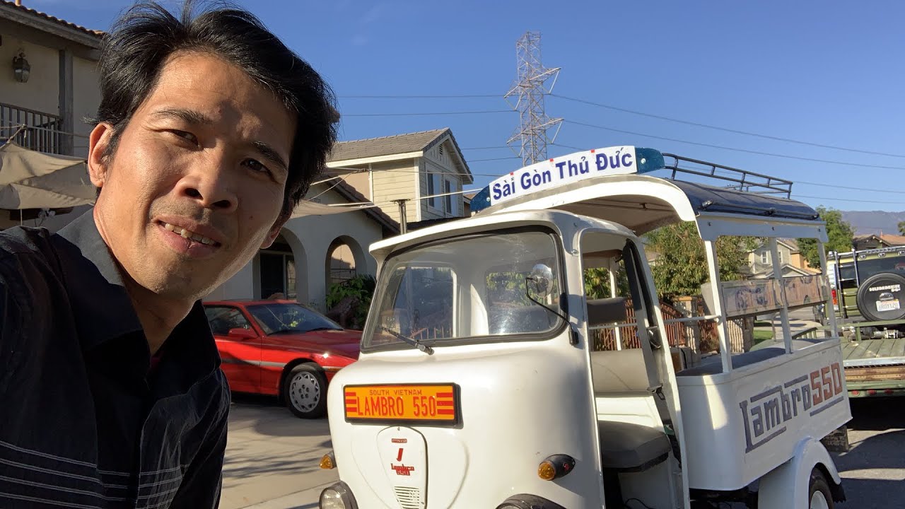 Dàn Xe Cổ Sài Gòn Của Trương Quốc Huy Tại California.