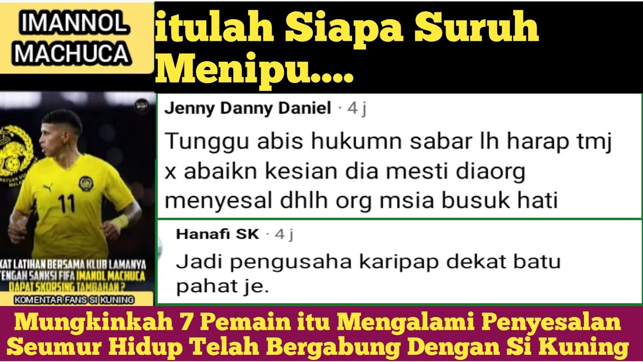 Komentar Fans Si Kuning Yang Sudah Tak Menghargai Lagi 7 Pemain Palsunya Terutama Imanol Machuca