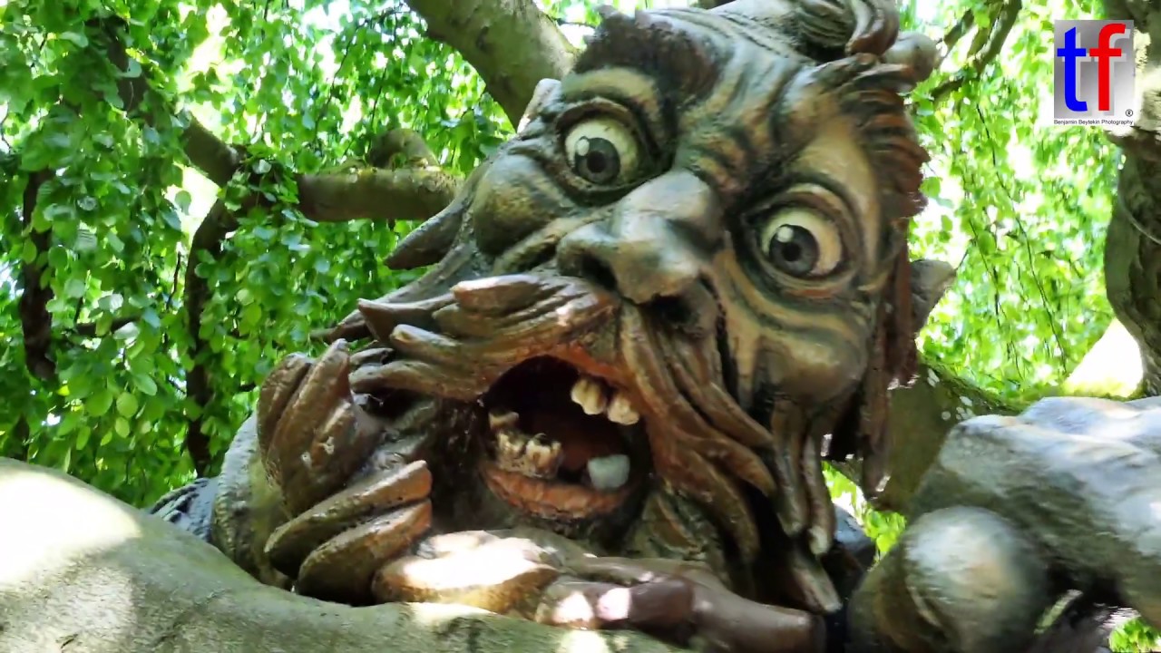 Europa-Park: Gang durch Grimms Märchenwald ( Fairytale Forest ), 21.05.2018.