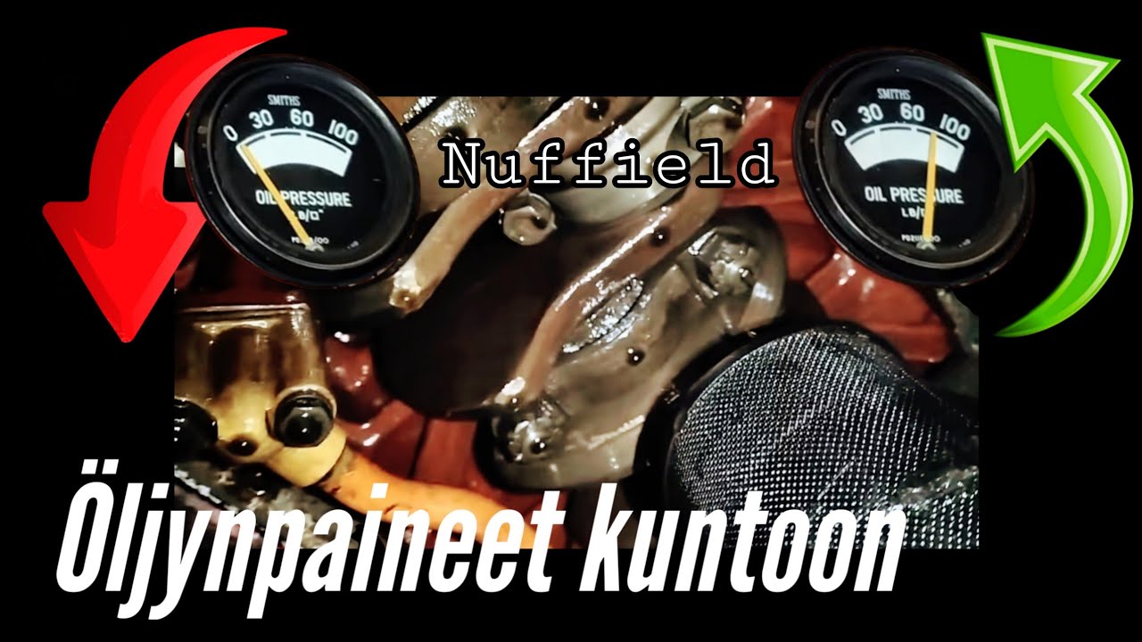 Nuffield 3DL – Öljynpaineet kuntoon! Kylmäkäyntiongelma ratkaistu
