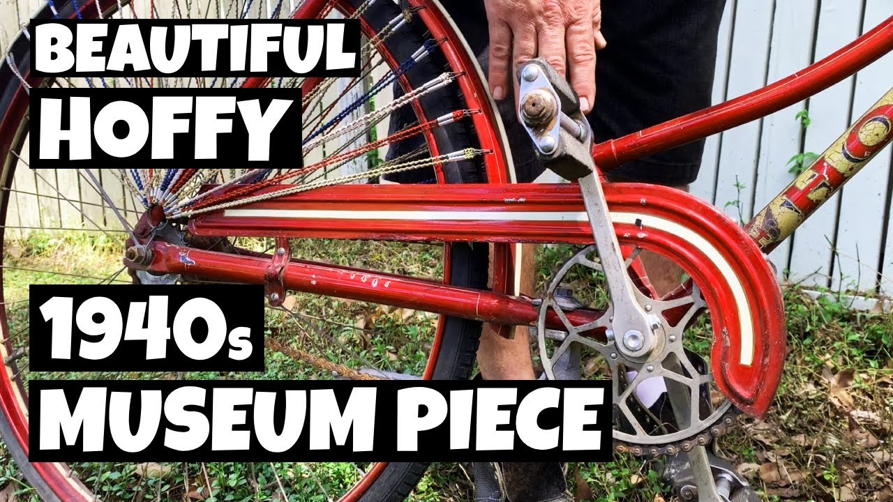 Look at This Beautiful Vintage 1940s HOFFY Bike | Vintage Value