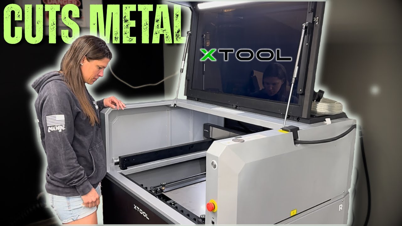 The NEW xTool METAL FAB Can Cut 3/8