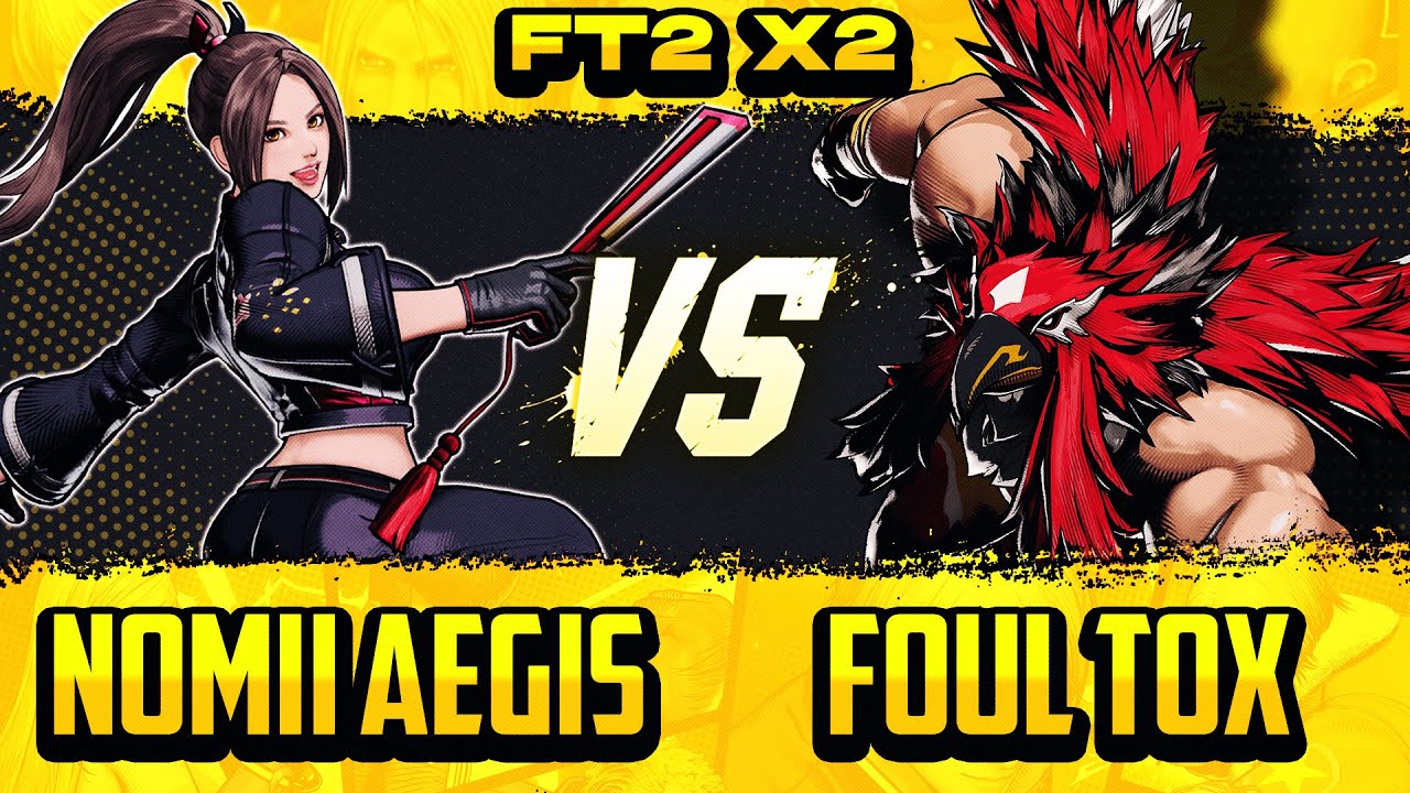 Griffon Mask Is Busted ▰ FoulTox (Tizoc) VS NoMiiAegis (Mai) ▰ FT2 x2 ▰ FATAL FURY City Of The Wolve