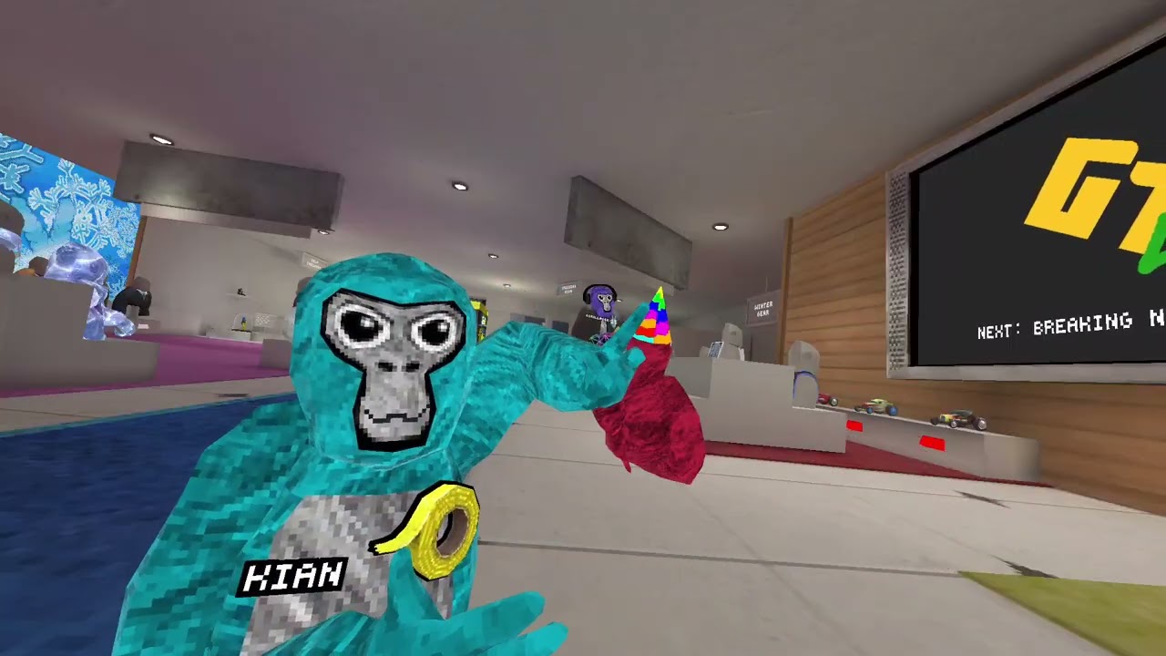 Gorilla tag gameplay 