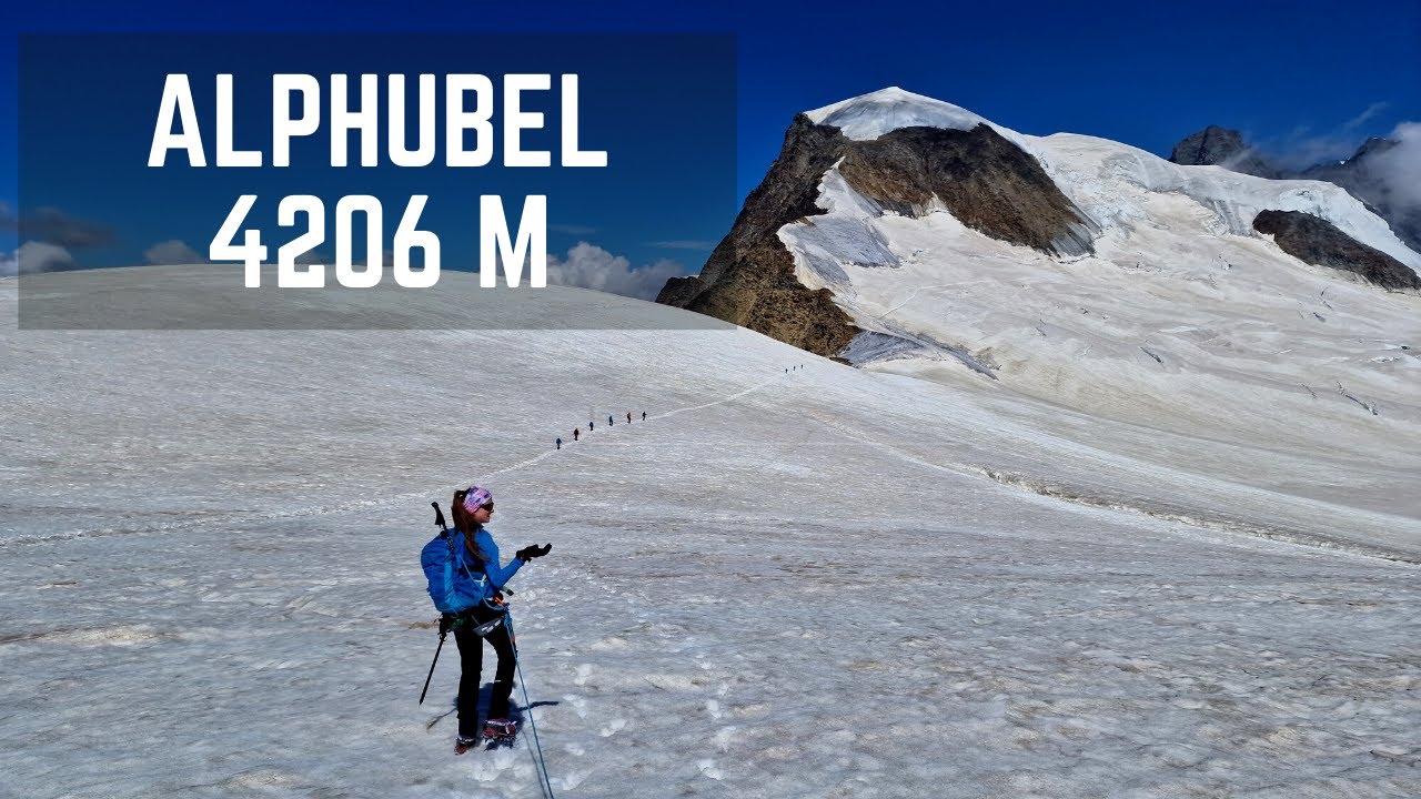 Alphubel 4206 m - by Feechopf and Eisnase