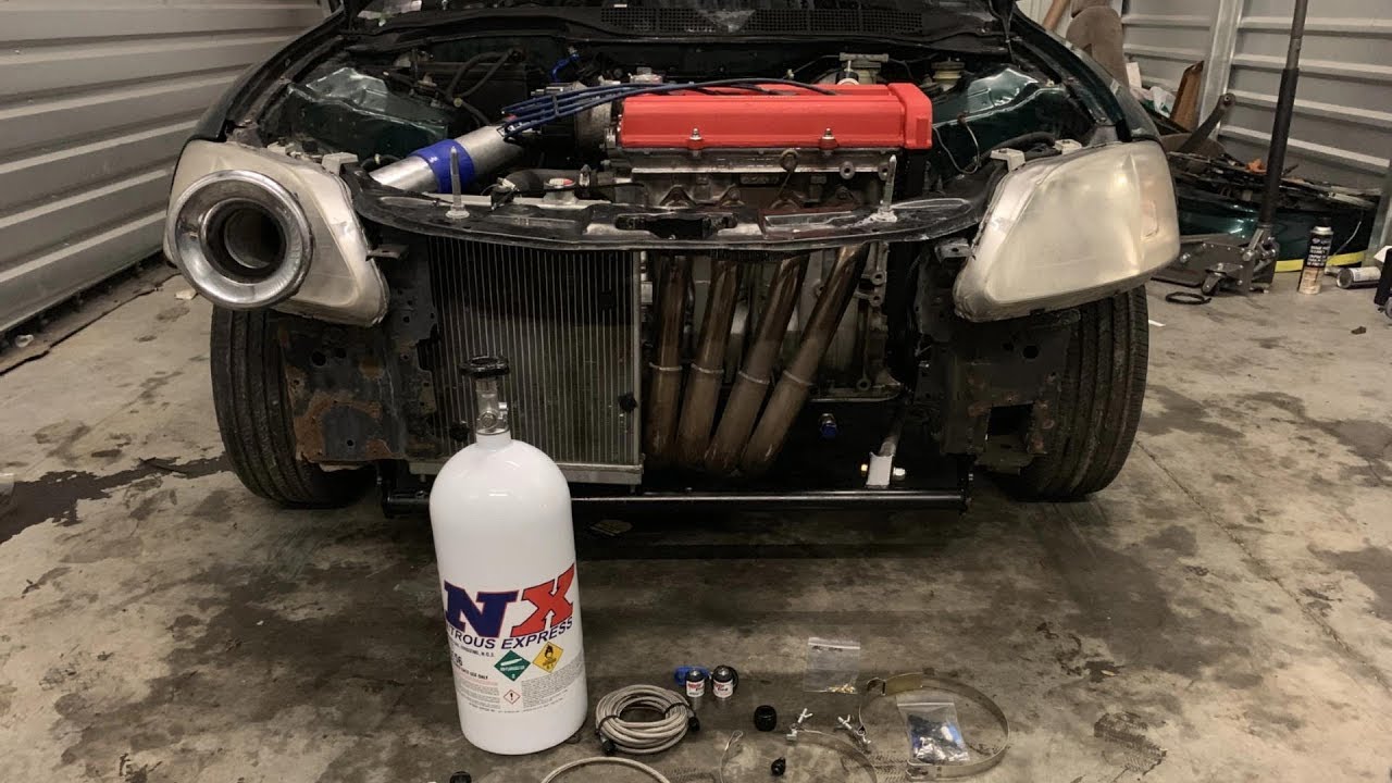 INSTALLING NITROUS IN A B18 SWAPPED CIVIC