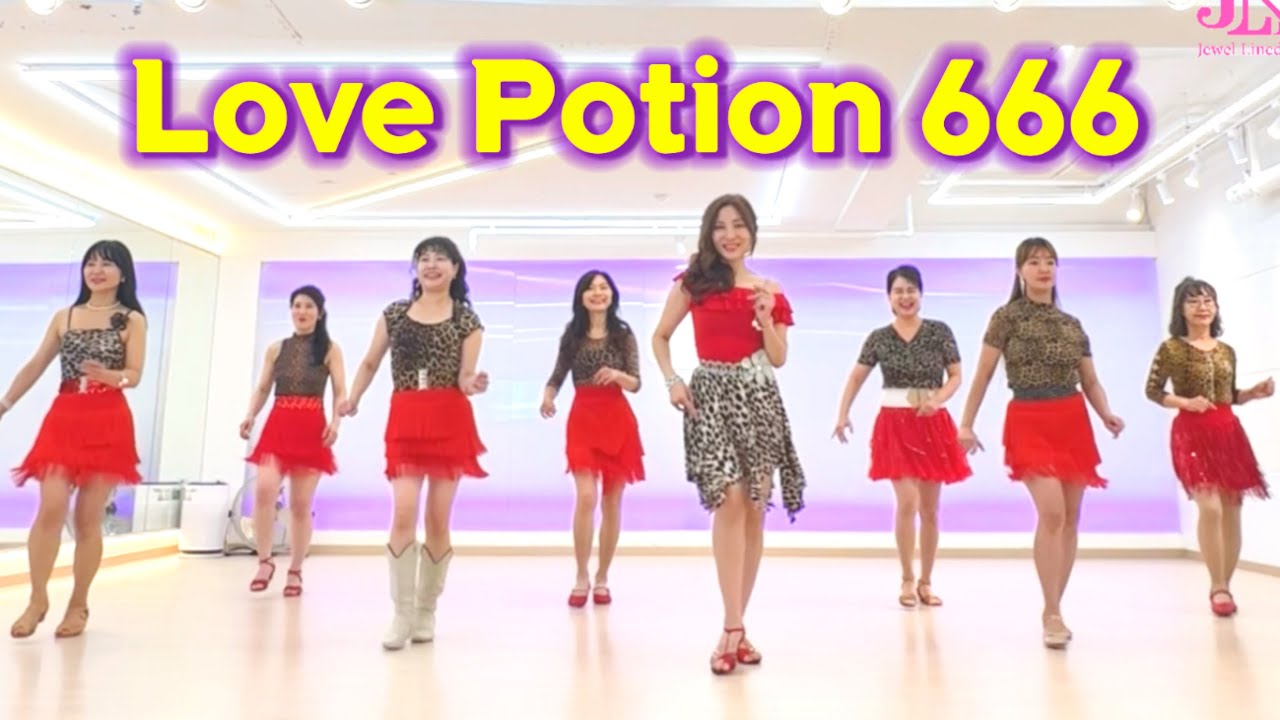 Love Potion 666 Linedance/ Beginner/ 러브 포션 666 라인댄스/ JLDK 금요동호회 