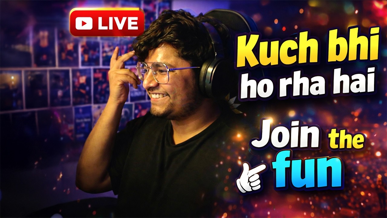 Live Stream | Random Talks, Fun & Surprises 🎮😂