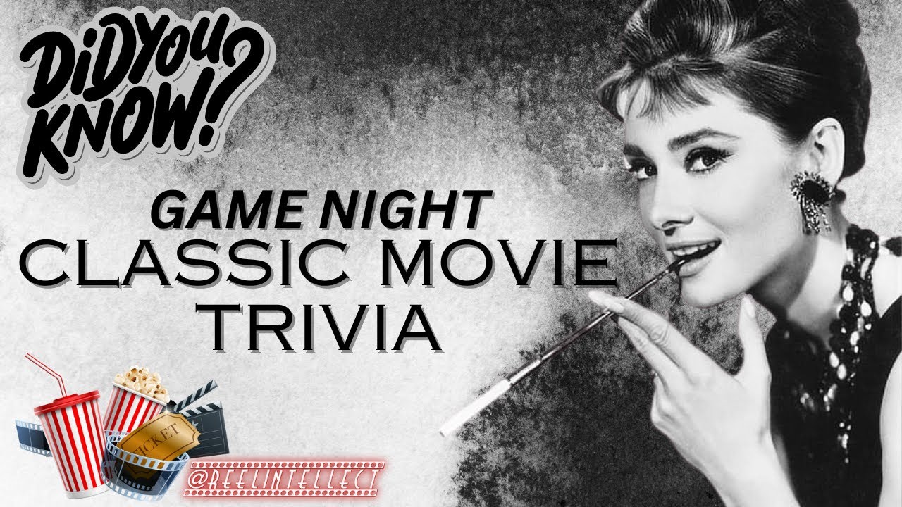 Classic Movie Trivia Game Night