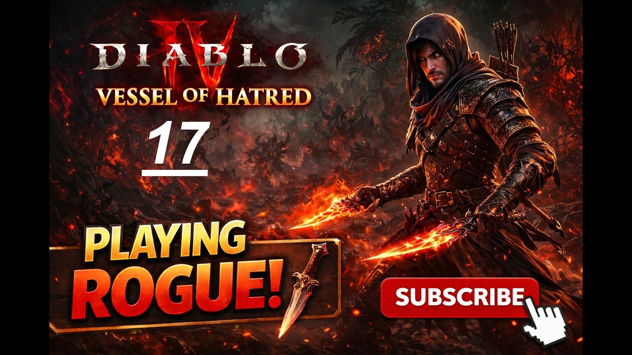 Vessel of Hatred Rogue Showcase - Fluid Combat & Deadly Combos #diablo4 #rogue #blizzard #d4