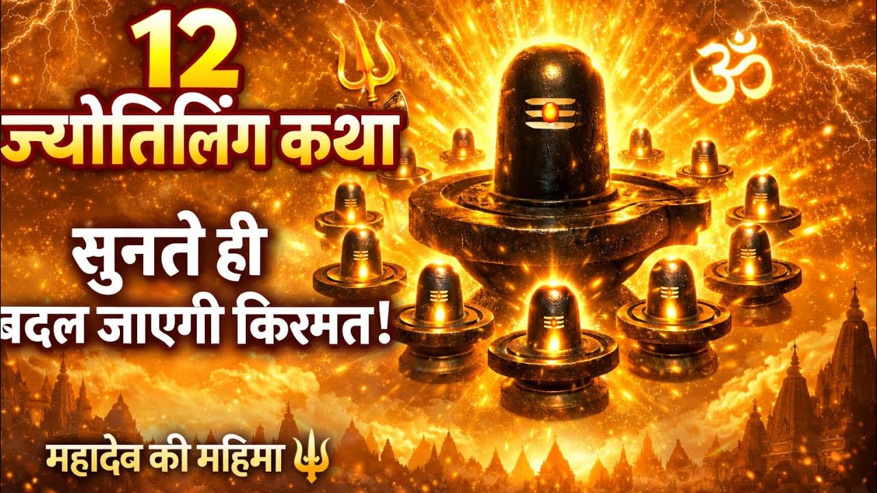 12 ज्योतिर्लिंग कथा सुनते ही किस्मत बदल जाएगी @Vedabhaktitv  #bhakti #mahadev #mahakal #shiv #shiva