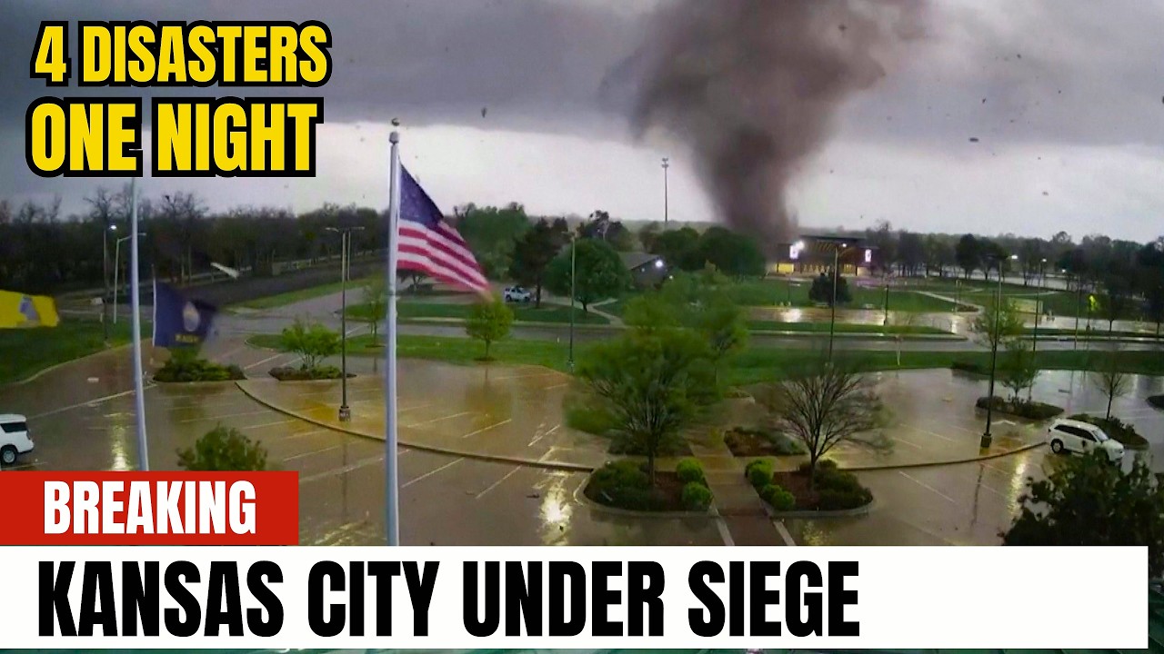 Breaking News: Kansas City SHOCKS as Deadly Tornado Siege! 72-Hr Chaos, 4 Disasters Strike at Once