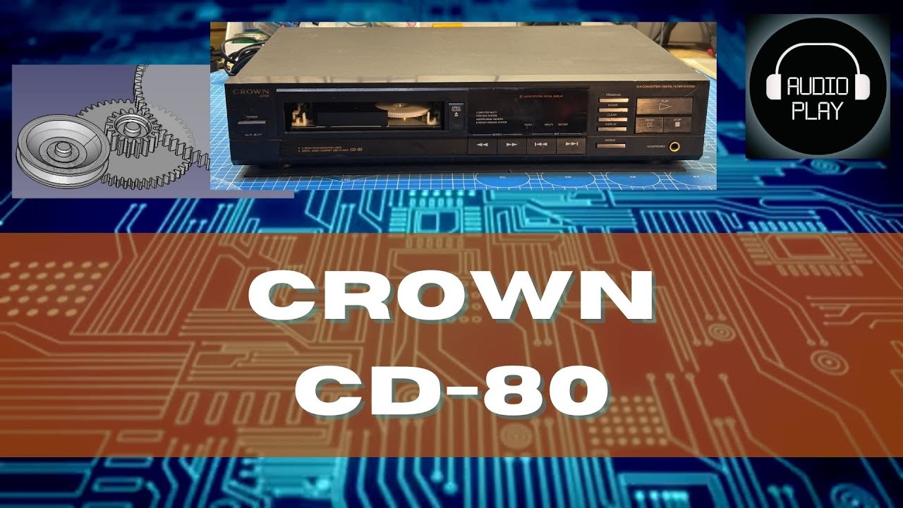#Crown CD-80 - brakująca zębatka [079]