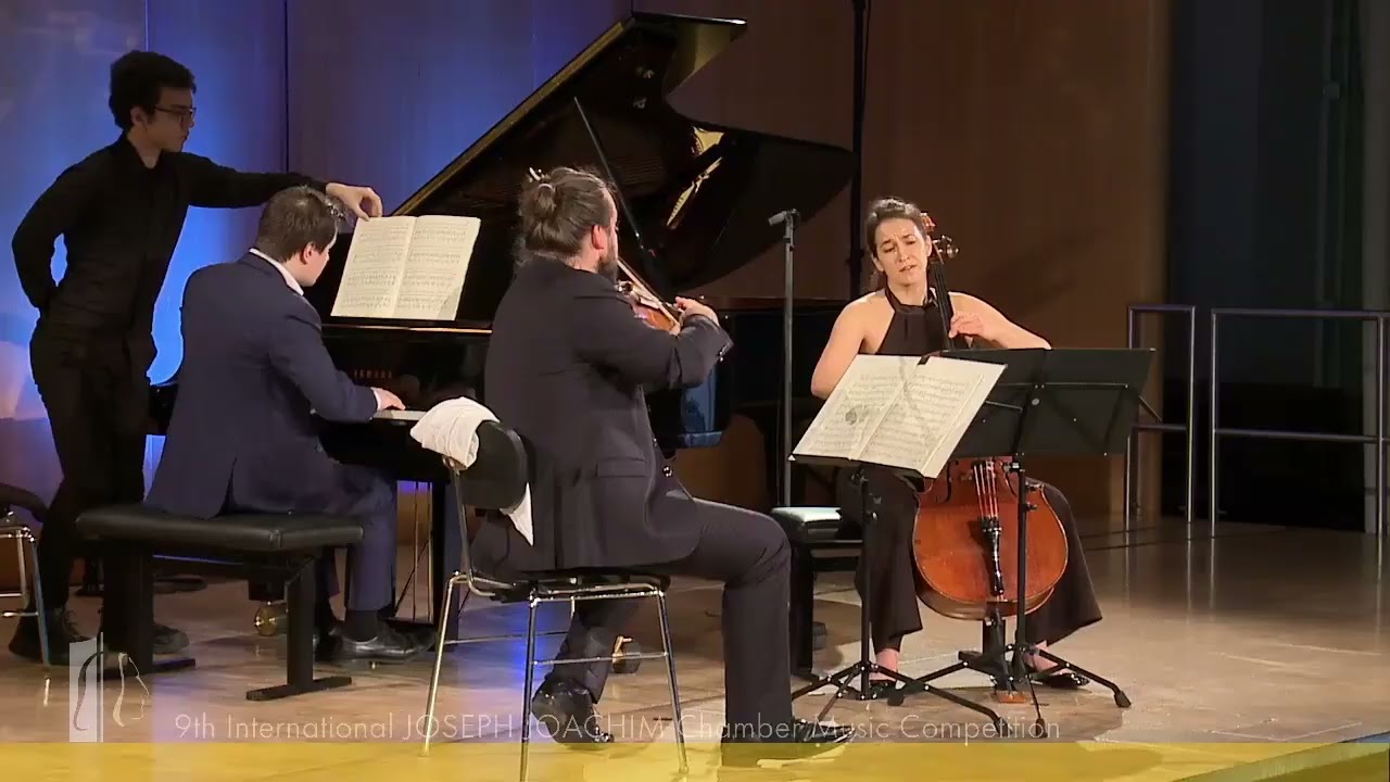 J. Brahms: Piano Trio No. 3 in C Minor, op. 101, Trio Bohémo