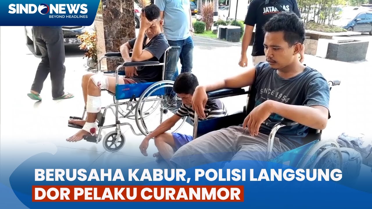 Polisi Gerebek Pelaku Curanmor Bersenjata Api Berhasil di Lampung Timur
