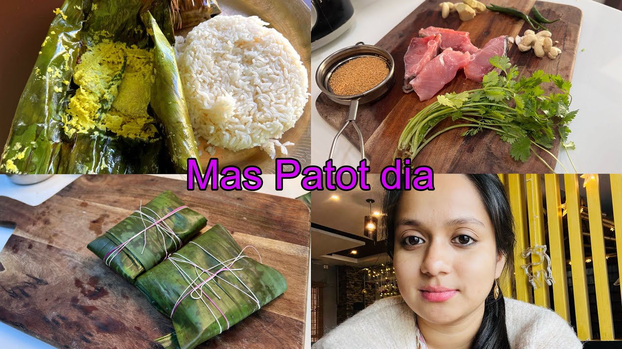 মাছ aidore Bonai khasene ? Fish Paturi recipe | New year or 1st vlog 😃