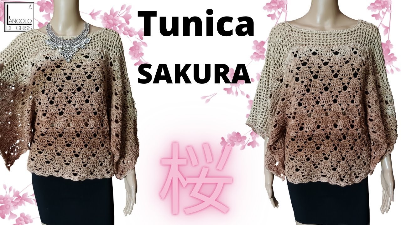 TUTORIAL tunica all'uncinetto 