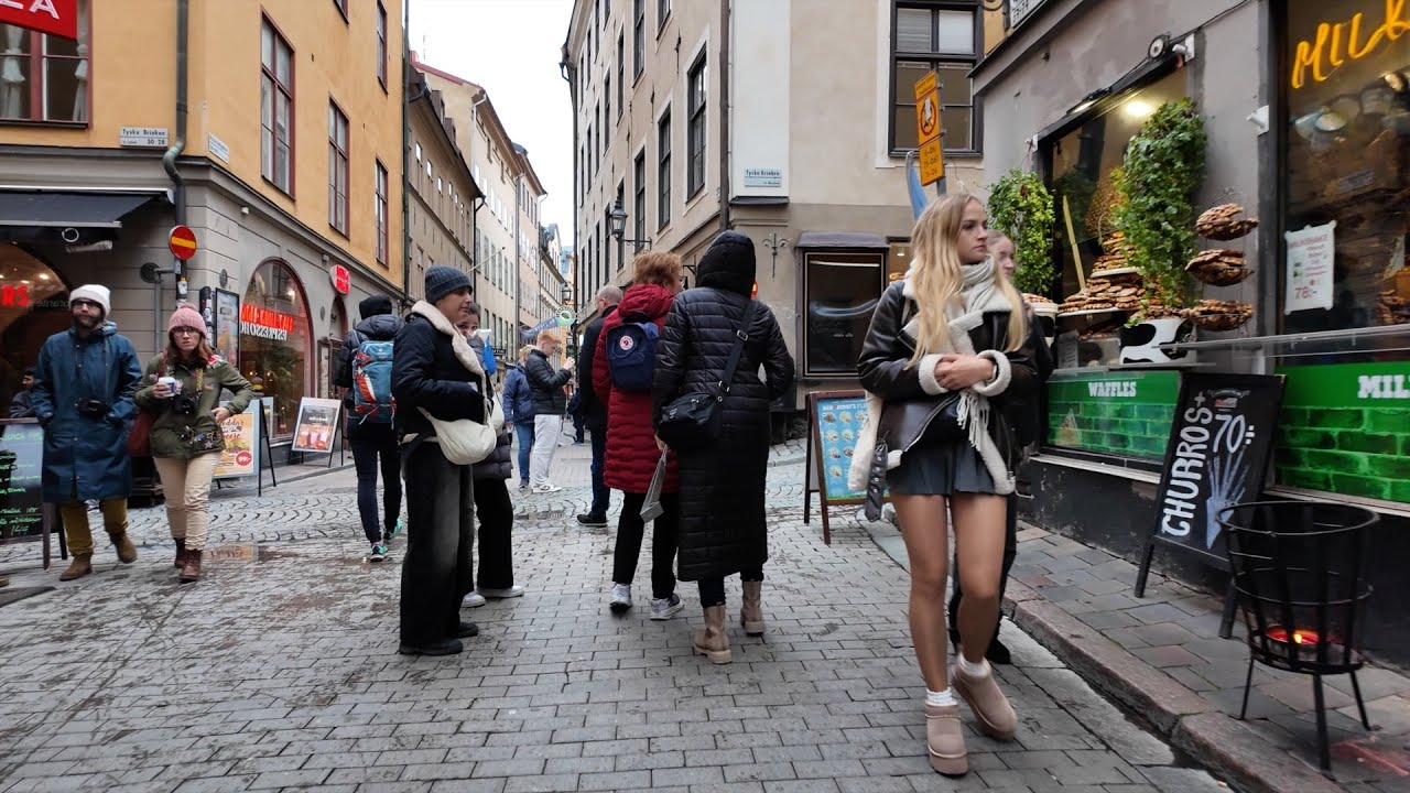 Sweden, Stockholm - Stockholm on a Chilly November Day | City Walk