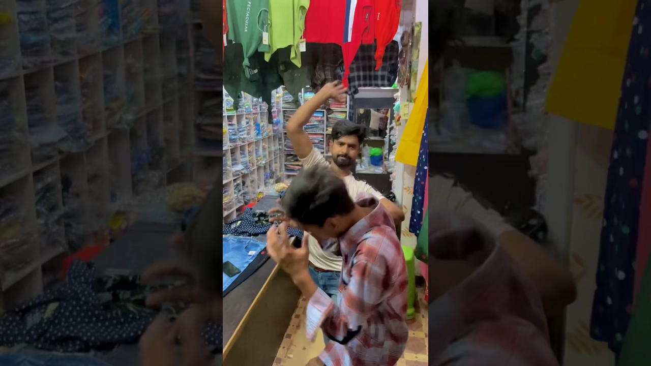 Clothing Shop funny videos kya loo Kuch Samajh Nahin aa Raha 😅wait for end 😂#shorts #funny ￼￼￼