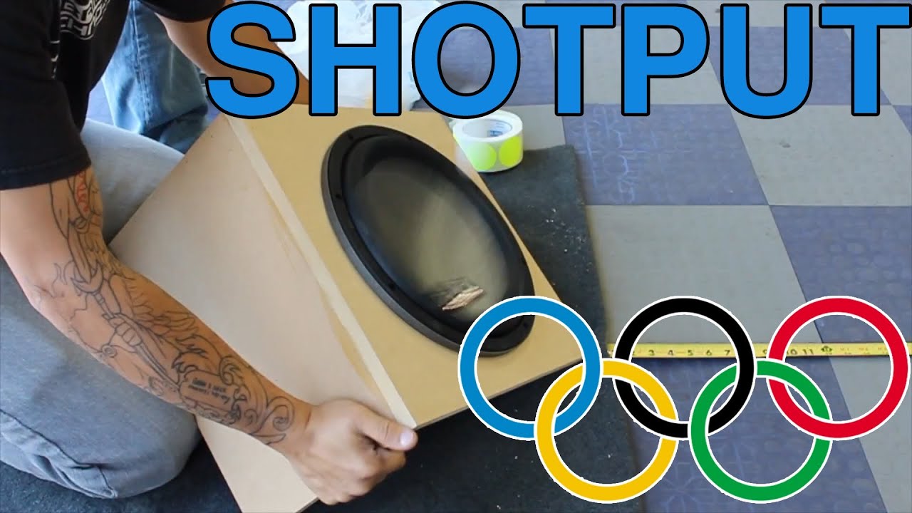 Subwoofer Olympics (Event 1 of 4) - Shotput!