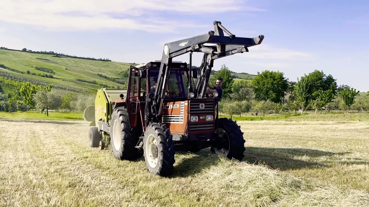 FIATAGRI 70/90 + WOLVO wolagri columbia R12