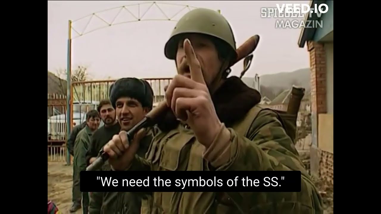 German fighters in the first Chechen War (ENG subtitles)