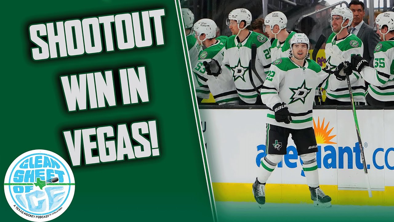 Another Scary 3rd Period But the Stars Win in Vegas!