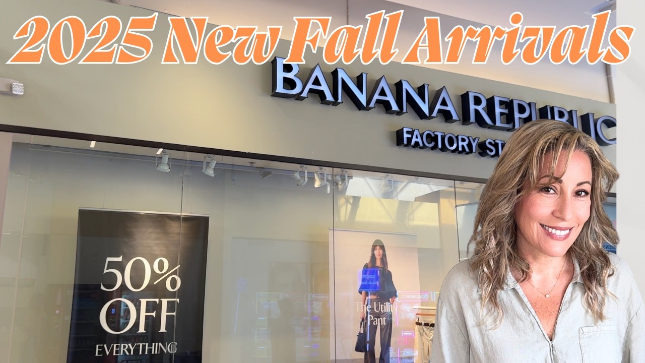 Banana Republic Factory Fall 2025 New Arrivals | In Store Review & Finds