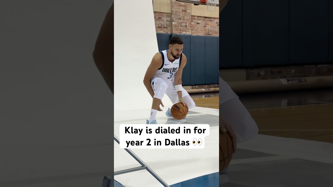 Klay showing off the handles ahead of Year 13!
