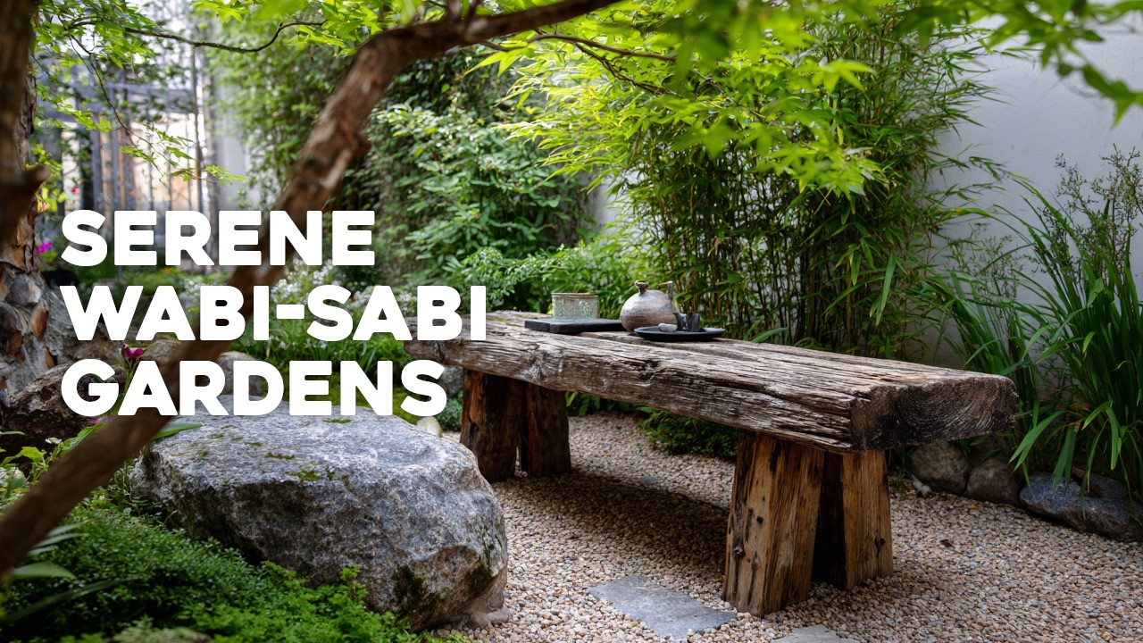🌿 Zapierające dech w piersiach ogrody Wabi-Sabi, kt&oacute;re uspokajają duszę