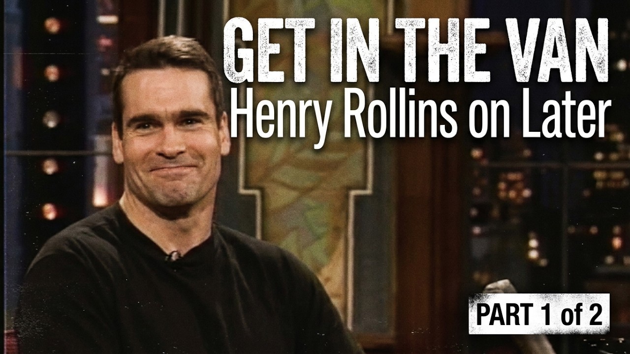 Henry Rollins on Later with Greg Kinnear 1994 1of2