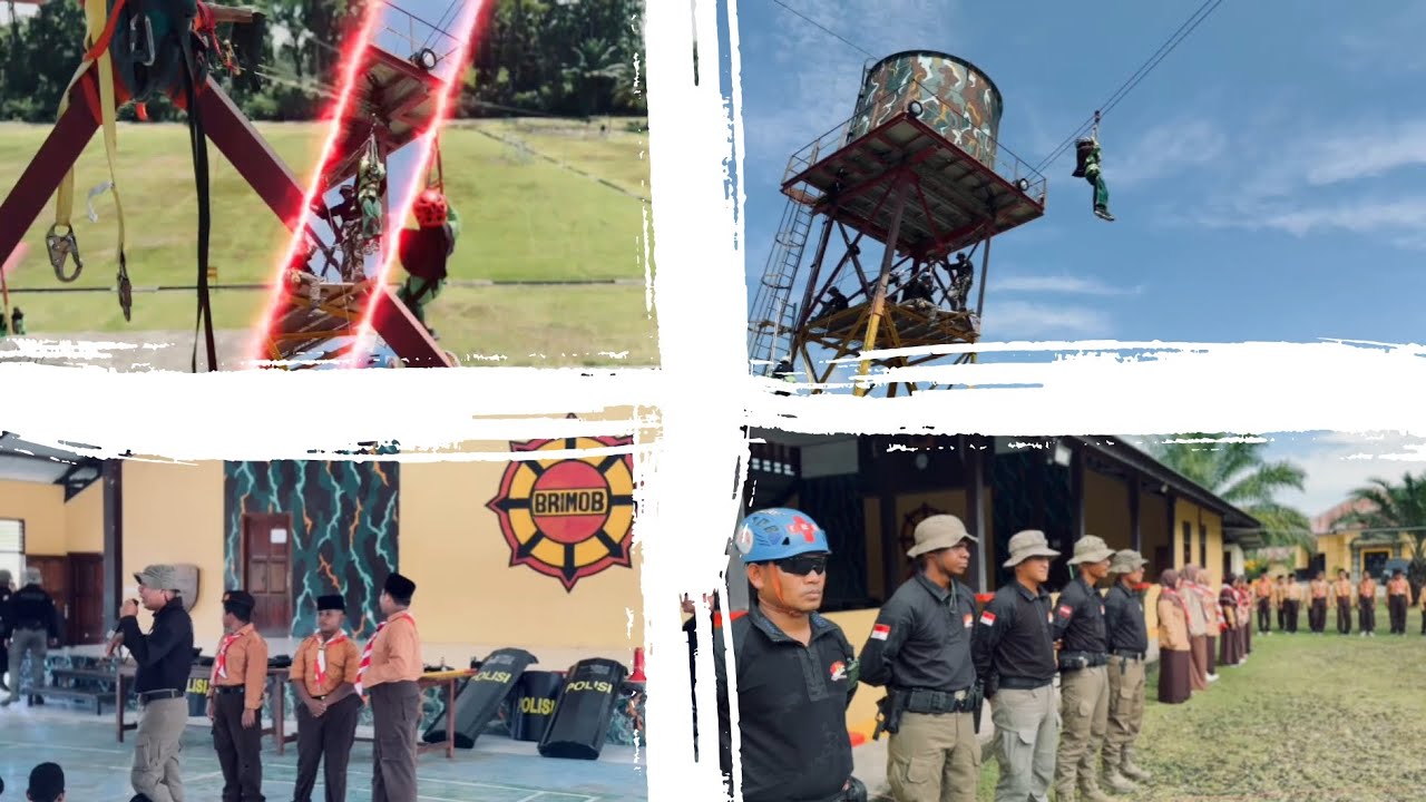 seru dan asyik bermain di Brimob Timika