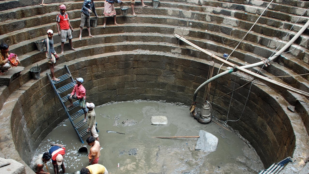 Conserving Hazrat Nizamuddin Baoli - 13th century stepped well in Hazrat Nizamuddin Basti