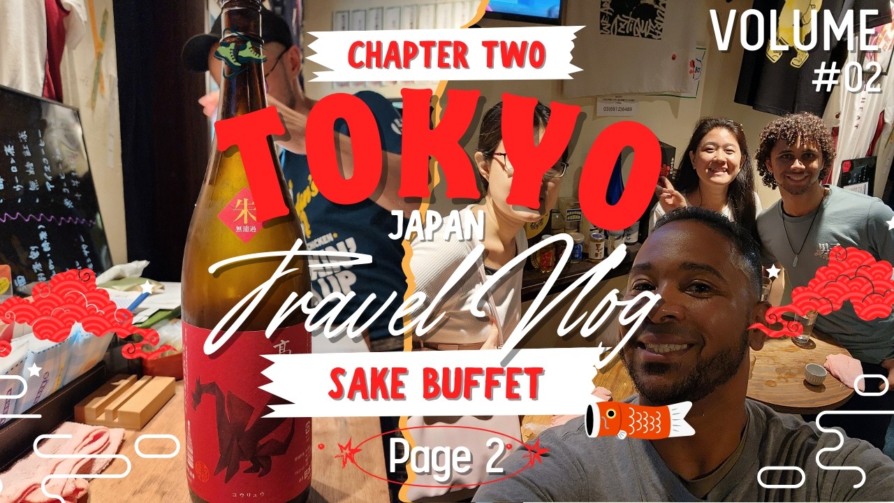 9 Types of Sake in One Night! Ikebukuro Sake Bar Adventure  | A Father & Son Exploring Japan