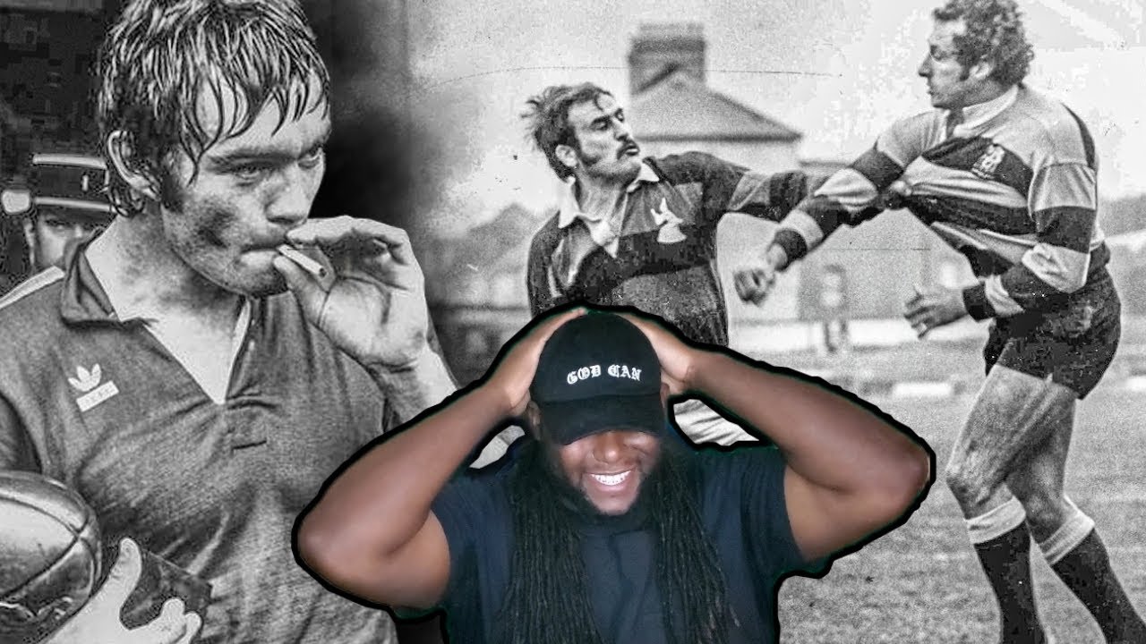American Football player react to The Era Of Rugby Hooligans | Old School Rugby Players Were Maniacs