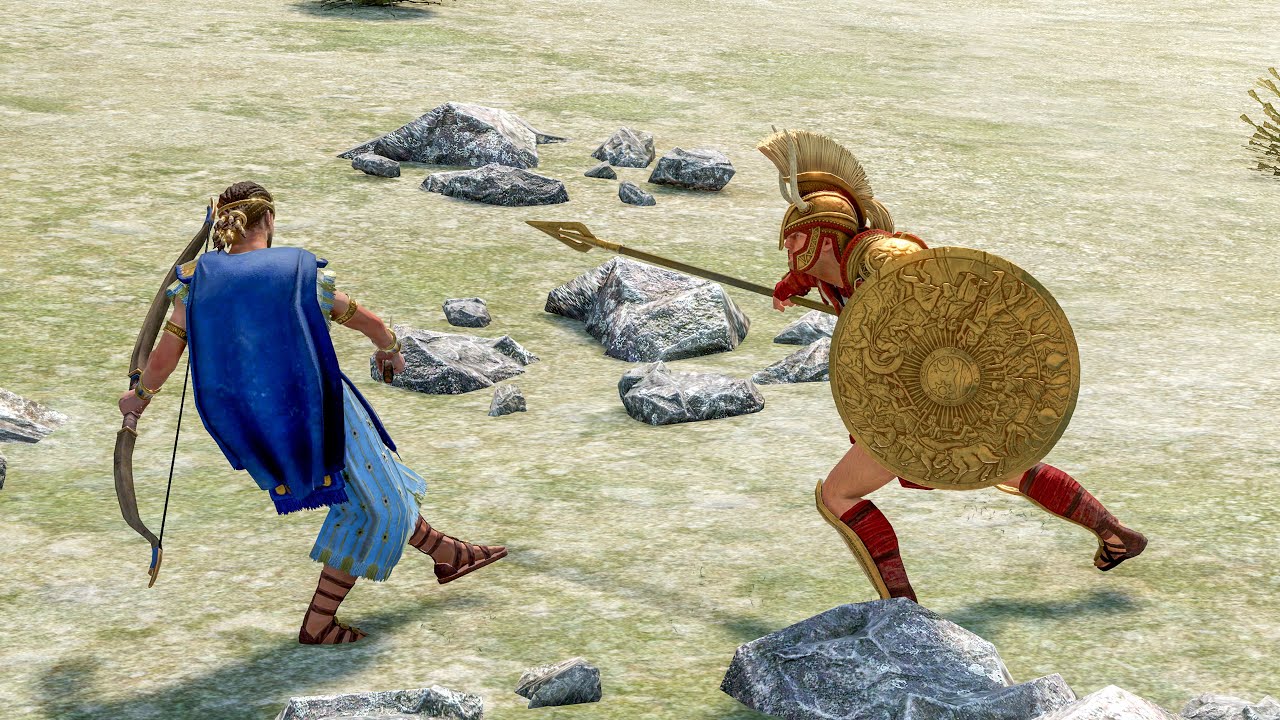 ACHILLES vs PARIS - Total War TROY