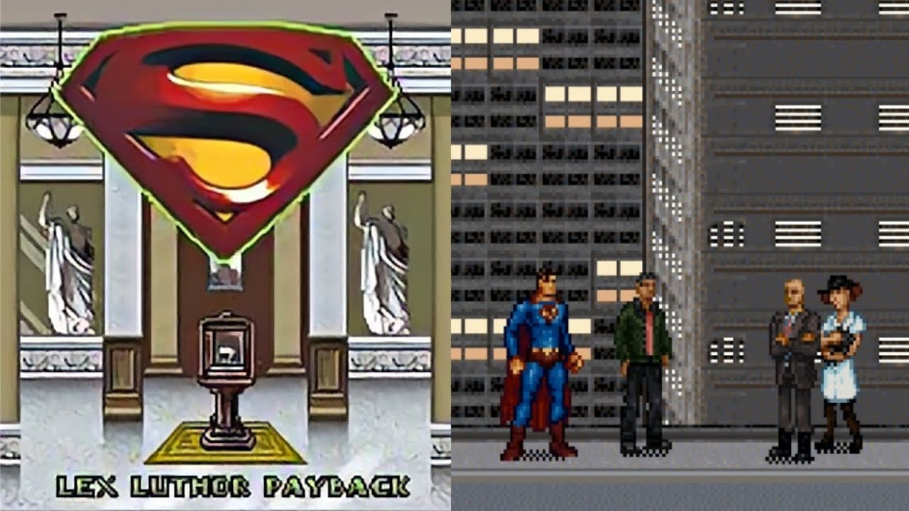 Lex Luthor Payback JAVA ИГРА (SilverBirch Studios Inc. 2006 год) ПОЛНОЕ ПРОХОЖДЕНИЕ