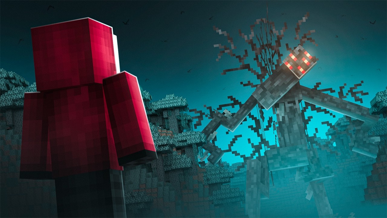 Minecraft's Newest Mod Hunts at Night... Creaking Boss