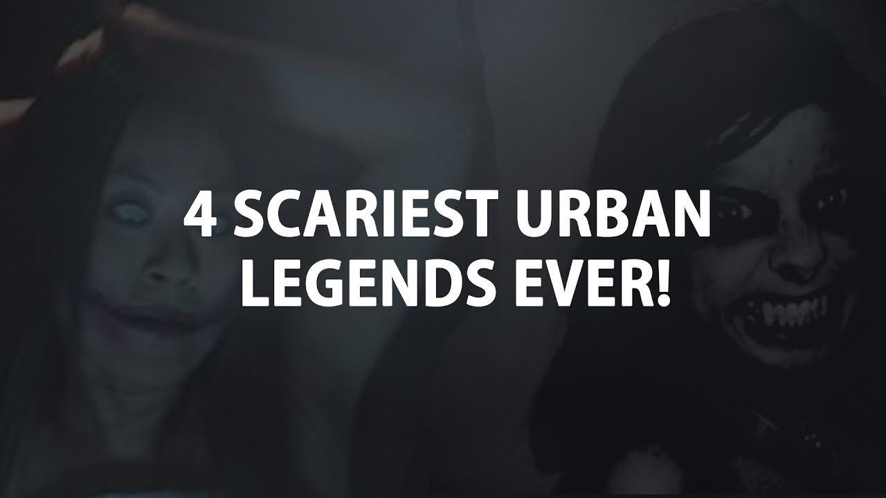 4 SCARIEST URBAN LEGENDS ever! || Topcount