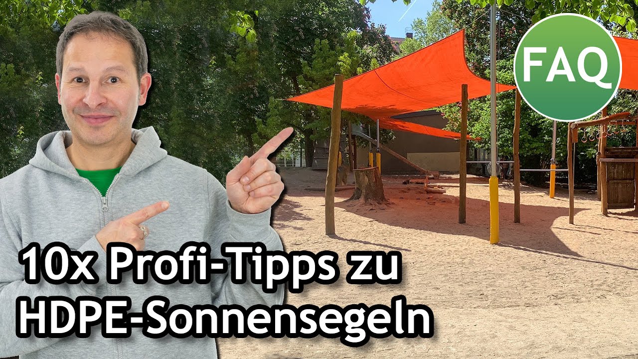 Luftdurchlässige Sonnensegel aus HDPE: 10 Profi-Tipps zur Planung und zum Kauf | Ratgeber ☀️ Pina