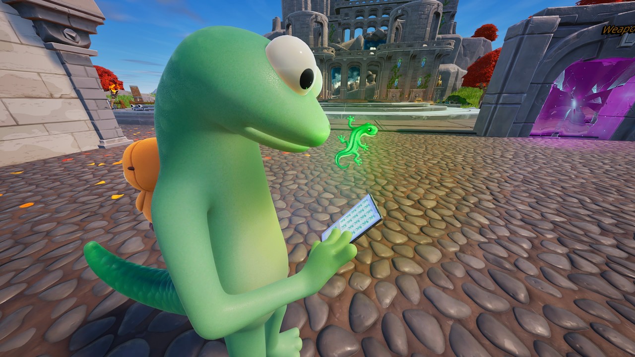 This is Fortnite's FIRST EVER Item to do THIS!!! 🦎 (Tom Lizard Review - Disney Pixar's HOPPERS)