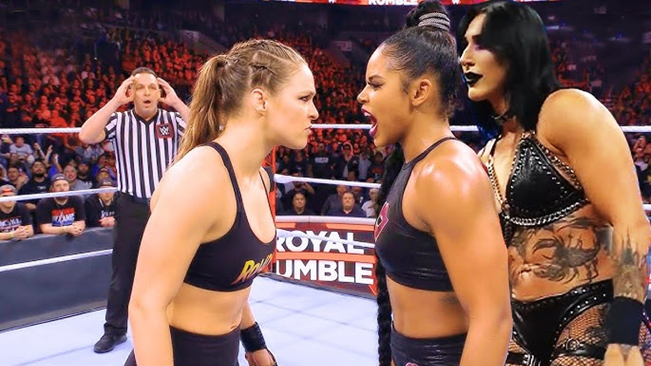 Ronda Rousey vs Bianca Belair and Rhea Ripley - Full Match WWE2K26 NXT Women's Championship 2026