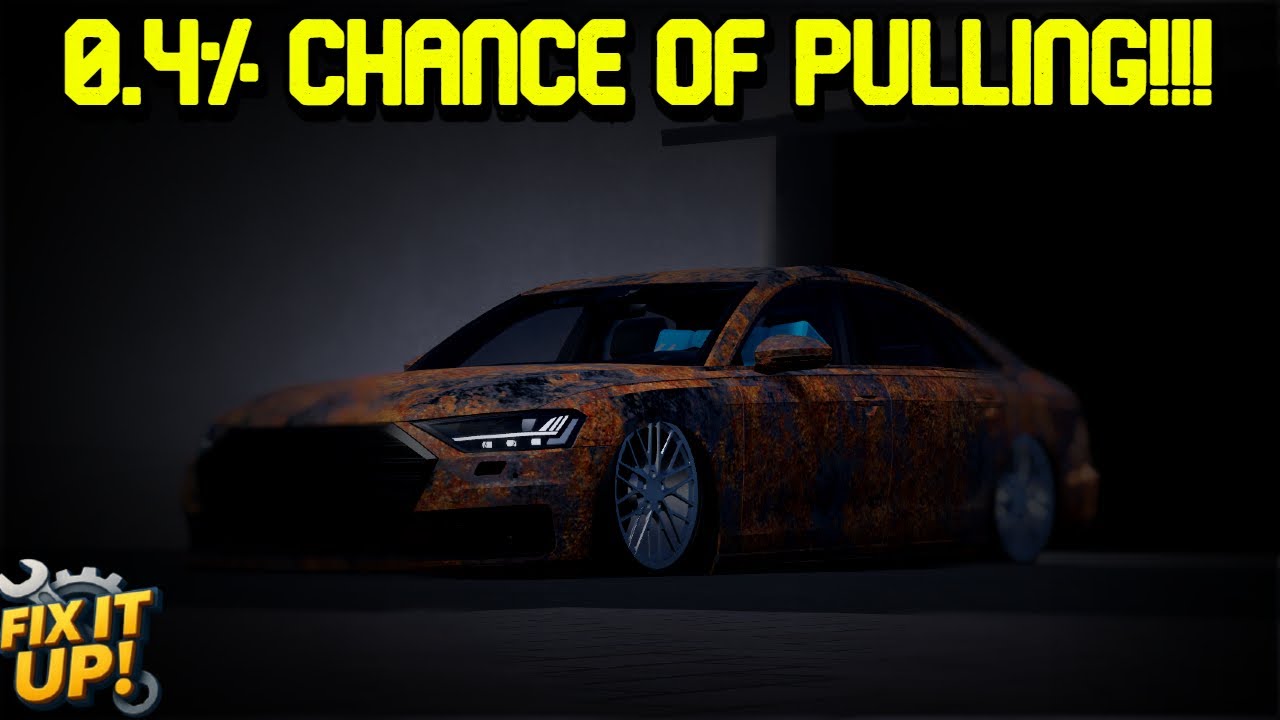 I got This RARE Car in ROBLOX! | Fix It Up!