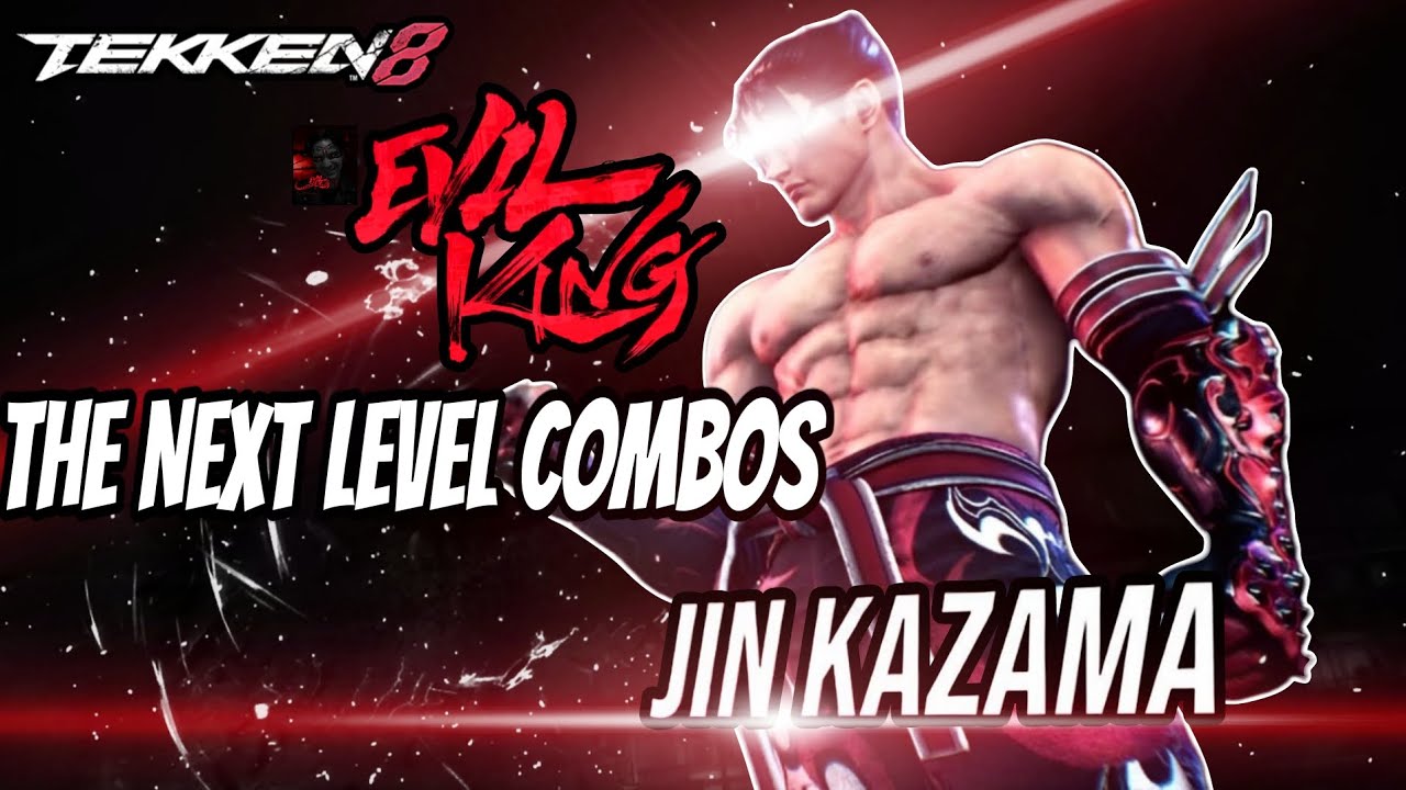 ¡¡JIN KAZAMA THE NEXT LEVEL COMBOS!! TEKKEN 8 PPSSPP. 