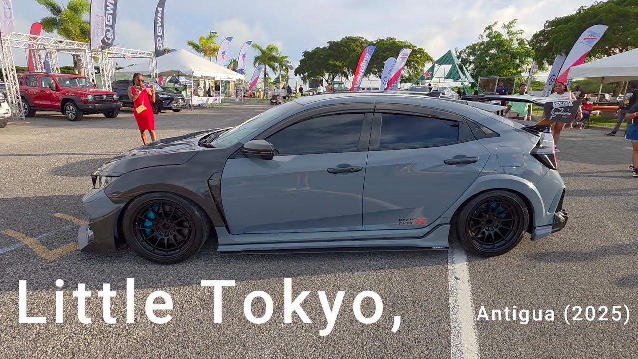 Маленький Токио, Антигуа 2025 (Выставка автомобилей JDM в Карибском регионе)