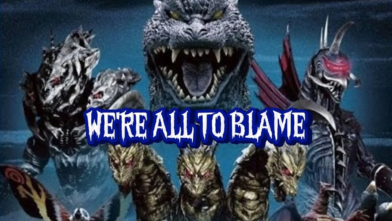 Godzilla tribute (We're All to Blame by sum 41) fanmade music video