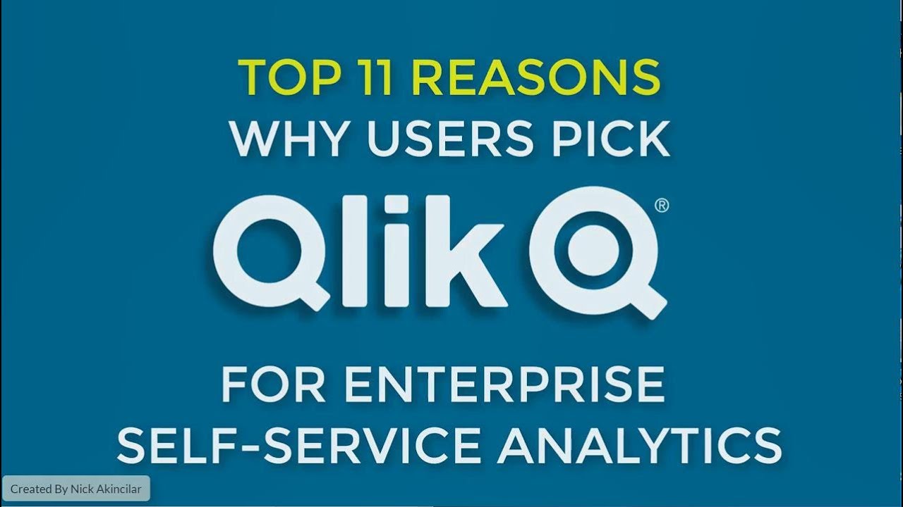 Qlik Sense, Top 11 Features Why Enterpises Choose Qlik for data analytics (With Sound)
