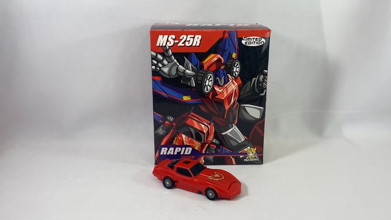 Mechfanstoys/ Mechanic studios MS-25R Rapid Speed(3rd party legends Roadrage) Review