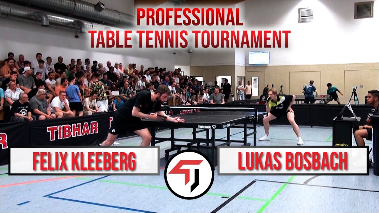 TomorrowTT PRO tournament - Lukas Bosbach vs Felix Kleeberg - Group 3.