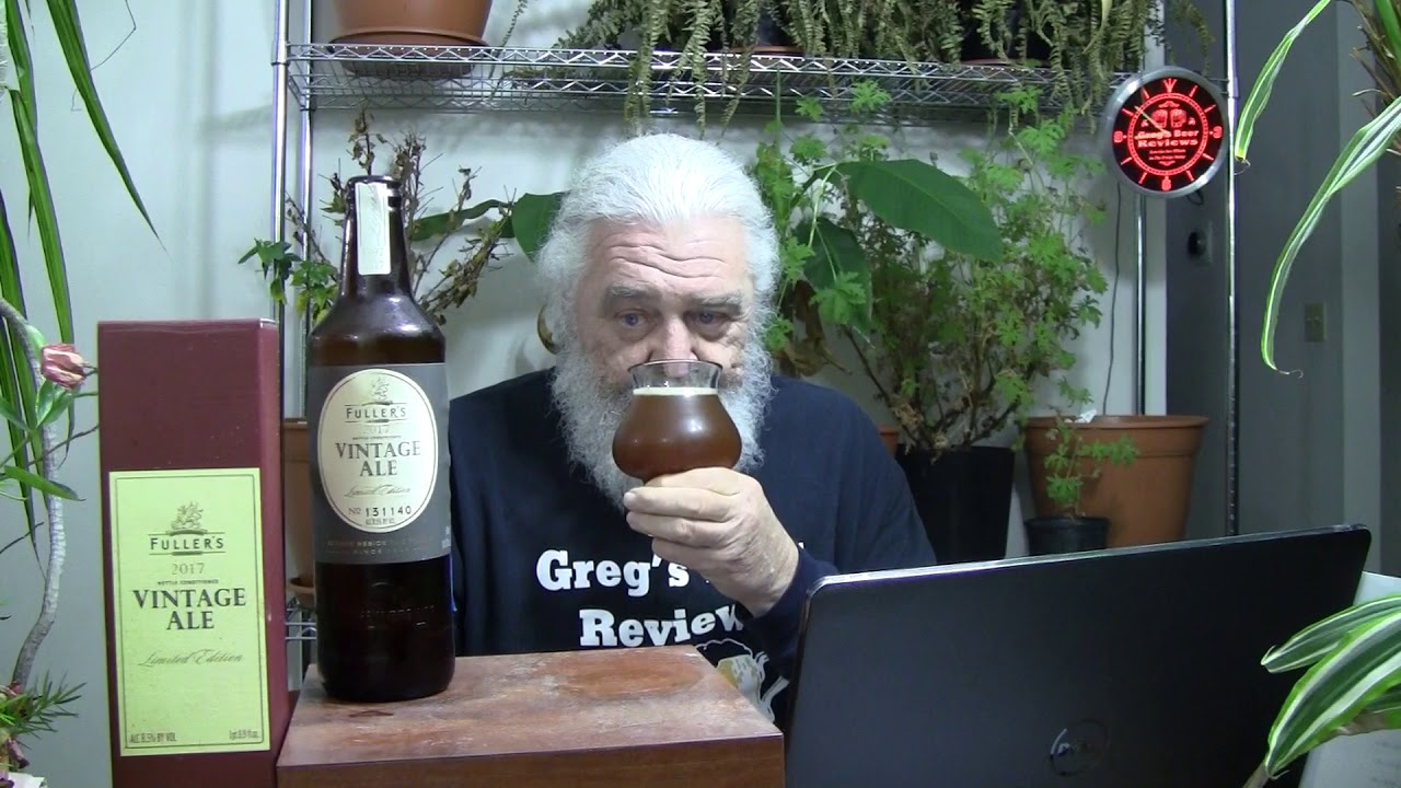 Beer Review # 3706 Fuller Smith & Turner 2017 Fuller's Vintage Ale